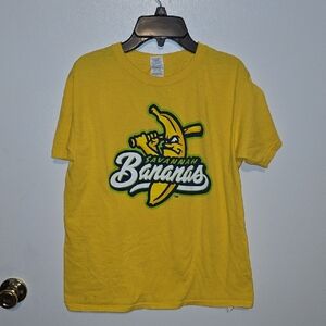 Gildan Kids Yellow Savannah Bananas Graphic Tee